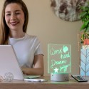 Quadro de Notas e Mensagens LED Lemo InnovaGoods