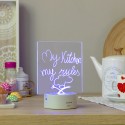 Quadro de Notas e Mensagens LED Lemo InnovaGoods