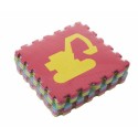 Puzzle Infantil 9 Peças 30 x 30 x 1 cm Transporte