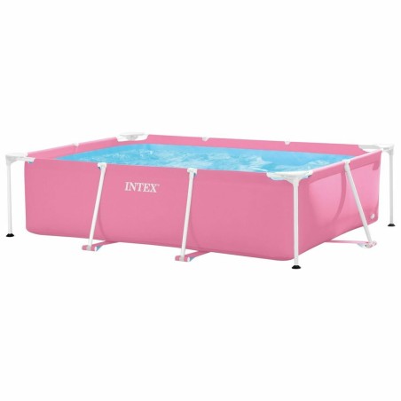 Piscina Desmontável Intex 220 x 150 x 60 cm Cor de Rosa 1662 L