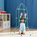 Children’s Fort Building Kit Builkitt InnovaGoods 155 Pieces (Refurbished B)