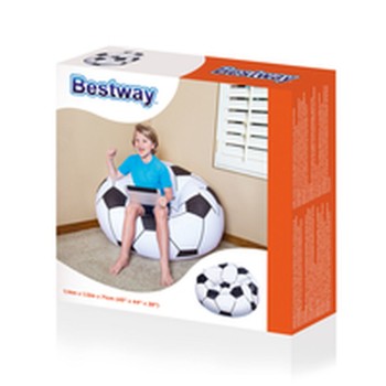 Bestway Sillão Gigante Futebol 114x112x66 cm +6 Anos Interior e Jardim 75010