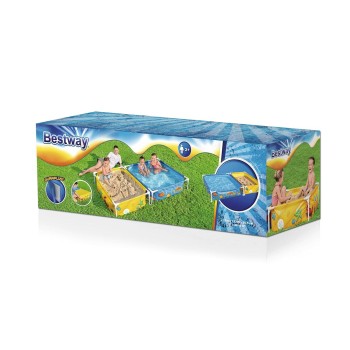 Bestway Piscina Rígida Infantil com Arenero 213x122x30,5 cm +2 anos Jardim 00561