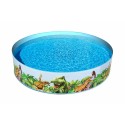 Bestway Piscina Rigida Infantile PVC Dinosauri 244x46 cm +3 Anni Giardino 55001