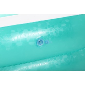 Bestway Piscina Gonfiabile 2 Camere Rettangolare 201x150x51 cm +6 Anni Giardino 54005