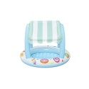 Bestway Aufblasbares Kinderbecken Eiskremstand-Ring 104x84 cm +2 Jahre Garten 52638