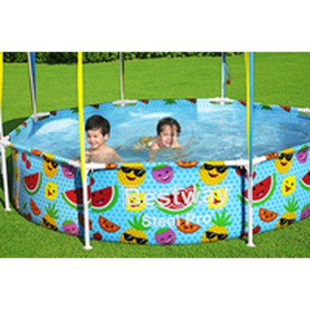 Bestway Piscina Rígida Adulto 244x51 cm Jardim 56432