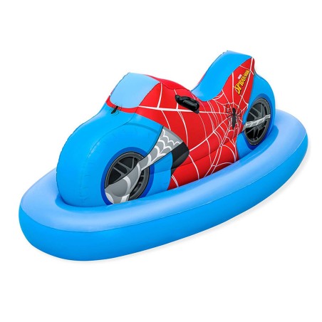 Bestway Gonfiabile Moto Spiderman 170x84 cm +3 Anni Spiaggia e Piscina 98794