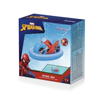 Bestway Gonfiabile Moto Spiderman 170x84 cm +3 Anni Spiaggia e Piscina 98794