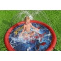 Bestway Piscina Inflável com Aspersor Spiderman D165 cm +2 Anos Jardim 98792
