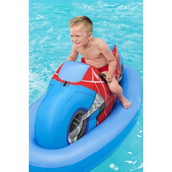Bestway Gonfiabile Moto Spiderman 170x84 cm +3 Anni Spiaggia e Piscina 98794