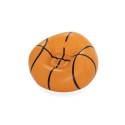 Bestway Sillon Hinchable Gigante Baloncesto 114x112x66 cm +6 Años Interior y Jardin 75103