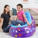 Bestway Sillon Hinchable con Luces Led Espacial 72x72x64 cm +3 Años Interior y Jardin 75122