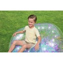 Bestway Sillon Hinchable Gigante Purpurina 114x112x66 cm +6 Años Interior y Jardin 75115