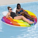 Bestway Ilha Flutuante Inflável Arco-íris 175x163 cm Praia e Piscina 43722