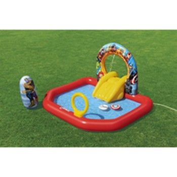 Bestway Piscina Gonfiabile Parco Giochi Avengers 211x198x125 cm +2 Anni Giardino 98800