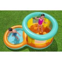 Bestway aufblasbares Poolspielzentrum Hüpfburg 239x142x102 cm +3 bis 6 Jahre Garten 52385