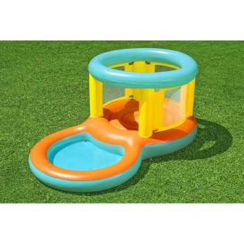 Bestway Piscina Gonfiabile Parco Giochi Saltatore 239x142x102 cm +3 a 6 Anni Giardino 52385