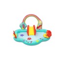 Bestway Aufblasbares Schwimmbad Spielplatz Disney Meerjungfrau 221x193x117cm +2 Jahre Garten 91097