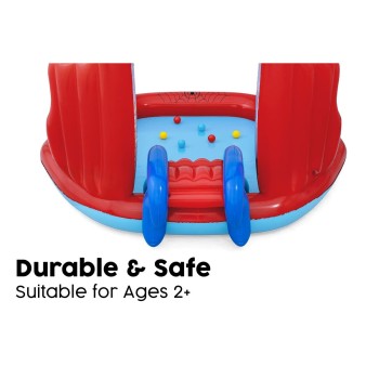 Bestway Piscine Gonflable Aire de Jeux Spiderman 211x206x127 cm +2 Ans Jardin 98793