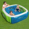 Bestway Piscina Inflável com Mirinhas 168x168x56 cm +6 Anos Jardim 51132