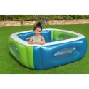 Bestway Piscina Inflável com Mirinhas 168x168x56 cm +6 Anos Jardim 51132