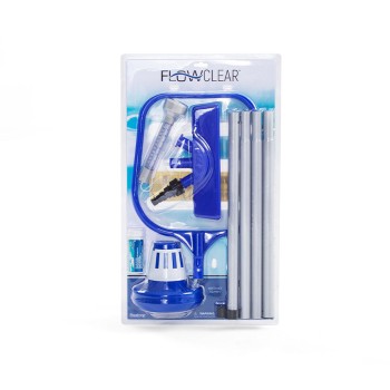 Kit de Manutenção Bestway Piscina com Acessórios Vara 161 cm Jardim 58195