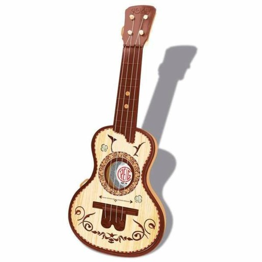 Guitarra Infantil Reig Castanho 4 Cordas