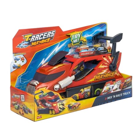 Camião Porta-veículos Magicbox Thunder Truck T-Racers Mix 'n Race 23 x 35 x 12 cm