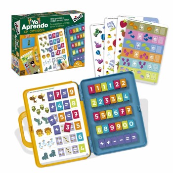 Jogo Educativo Diset 63752 Jogo Aprendo a Somar e Subtrair