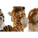Peluche Home ESPRIT Marrón 20 x 20 x 25 cm (3 Unidades)