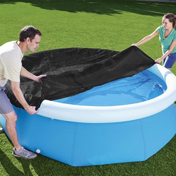 Bestway Poolabdeckung PVC D244 cm Garten 58032