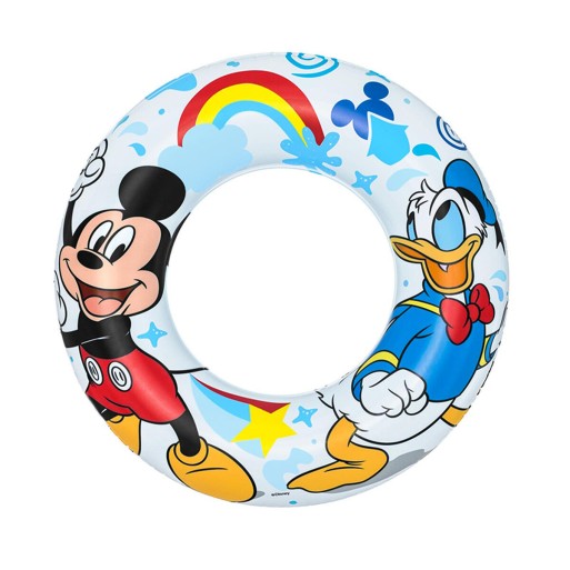 Bestway Flotatore Gonfiabile Disney Mickey & Friends D56 cm +3 a 6 Anni Spiaggia e Piscina 91004