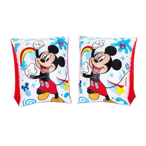 Bestway Aufblasbare Schwimmärmel Disney Mickey & Friends 23x15 cm +3 bis 6 Jahre Pool und Strand 91002