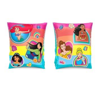 Bestway Braçadeiras Infláveis Disney Princesas 23x15 cm +3 a 6 Anos Praia e Piscina 91041