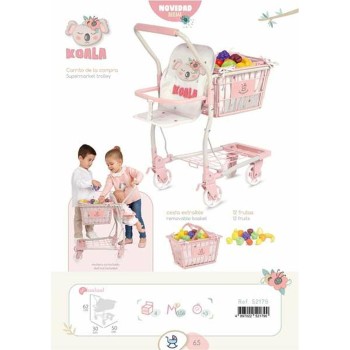 Carro de Compra Decuevas Koala 30 x 50 x 62 cm