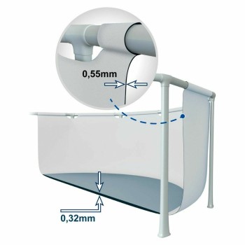 Piscine Démontable Intex Prism Frame 366 x 99 x 366 cm 8592 l