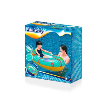 Bestway Manicotti Gonfiabili Decorati Sicurezza Bambino 25x15 cm +3 a 6 Anni Spiaggia e Piscina 32273