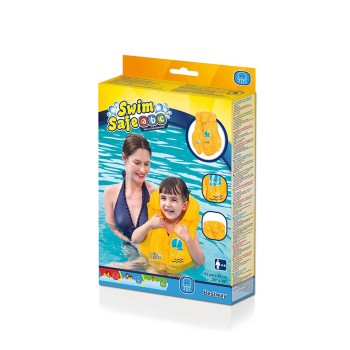 Colete Insuflável para Piscina Bestway Amarelo Polvo 51 x 46 cm (1 Unidade)