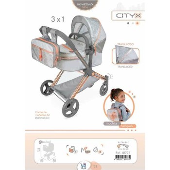 Carrinho para Bonecas Decuevas 50 cm