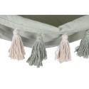Silla de Jardín Home ESPRIT Verde Algodón Madera 100 x 50 x 135 cm