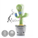 Cato-Bailarino e Tagarela Recarregável com Música e LED Multicolorido Cacxi InnovaGoods