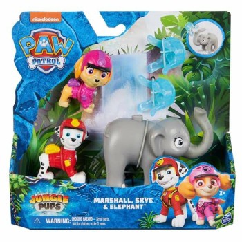 Playset The Paw Patrol Jungle (4 Unidades)