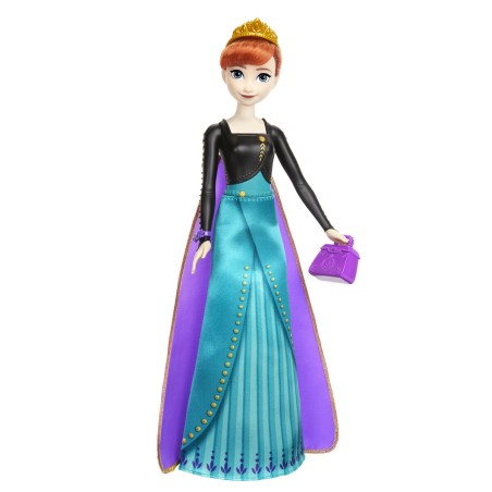 Boneca Frozen Anna Spin And Reveal