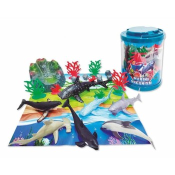 Playset 22 x 17 cm animals