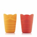 Palomiteras de Silicona Plegables InnovaGoods COLLAPSIBLE POPCORN BOWL Metal Silicona (Reacondicionado A)