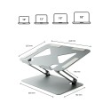 Support Pliable et Réglable pour Portable Lastan InnovaGoods