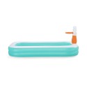 Bestway Piscina Inflável Infantil Basquete 251x168x102 cm +3 Anos Jardim 54445