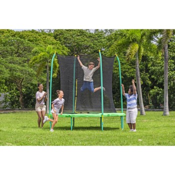 Bestway Kindertrampolin 244x220 cm +6 Jahre Garten 59102