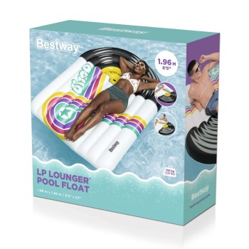 Bestway Luftmatratze Disco 196x145 cm Strand und Pool 43837
